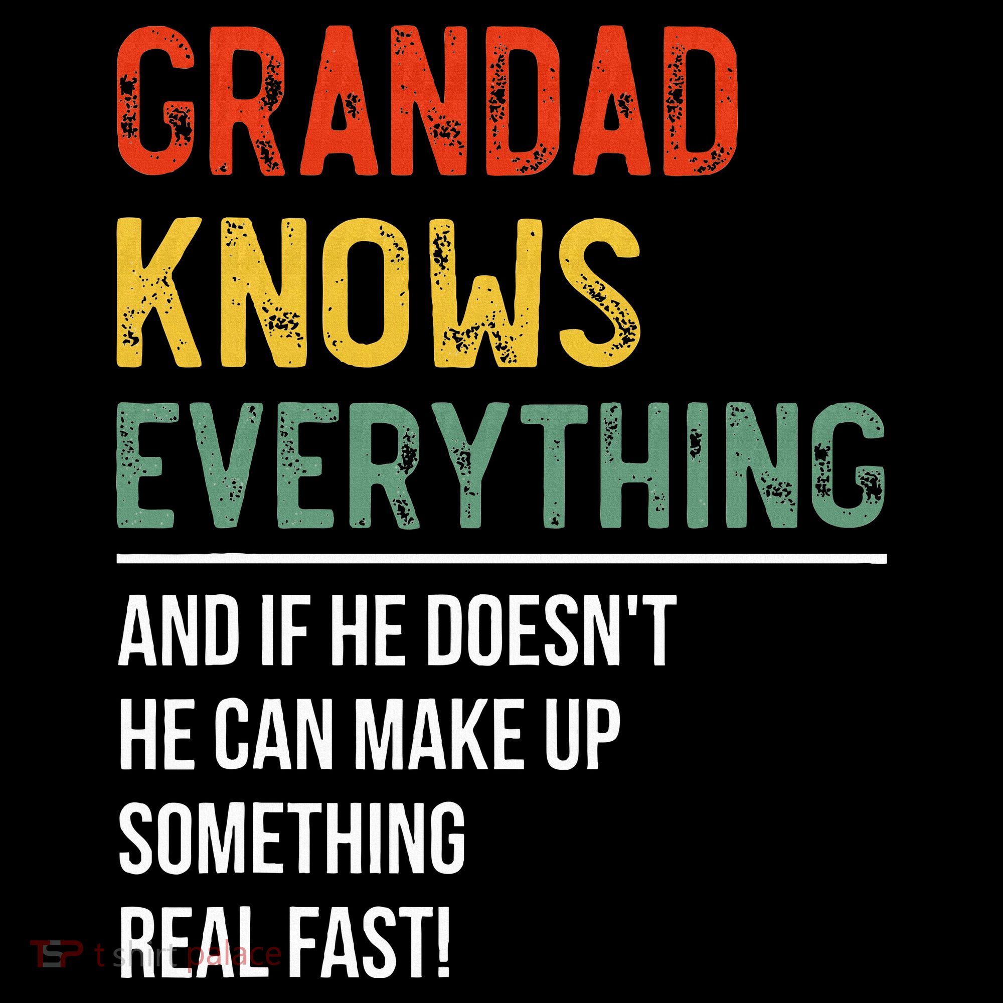 Grandad Knows Everything Father's Day Grandad Coffee Mug