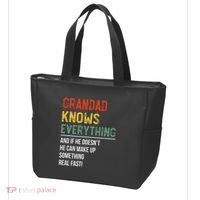 Grandad Knows Everything Father's Day Grandad Tote Bag thumb 3