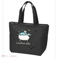 Goodbye Kitty Funny Bathtub Toaster Plug Bath Meme Tote Bag thumb 3