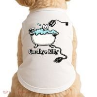 Goodbye Kitty Funny Bathtub Toaster Plug Bath Meme Doggie Tank thumb 0