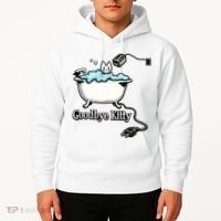 Goodbye Kitty Funny Bathtub Toaster Plug Bath Meme Hoodie thumb 2