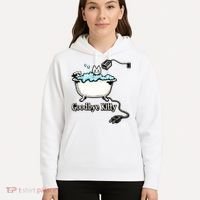 Goodbye Kitty Funny Bathtub Toaster Plug Bath Meme Hoodie thumb 5