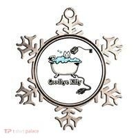 Goodbye Kitty Funny Bathtub Toaster Plug Bath Meme Ornament thumb 0