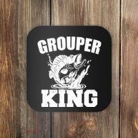 Grouper King Fishing Coaster thumb 0