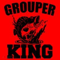 Grouper King Fishing Santa Hat thumb 1