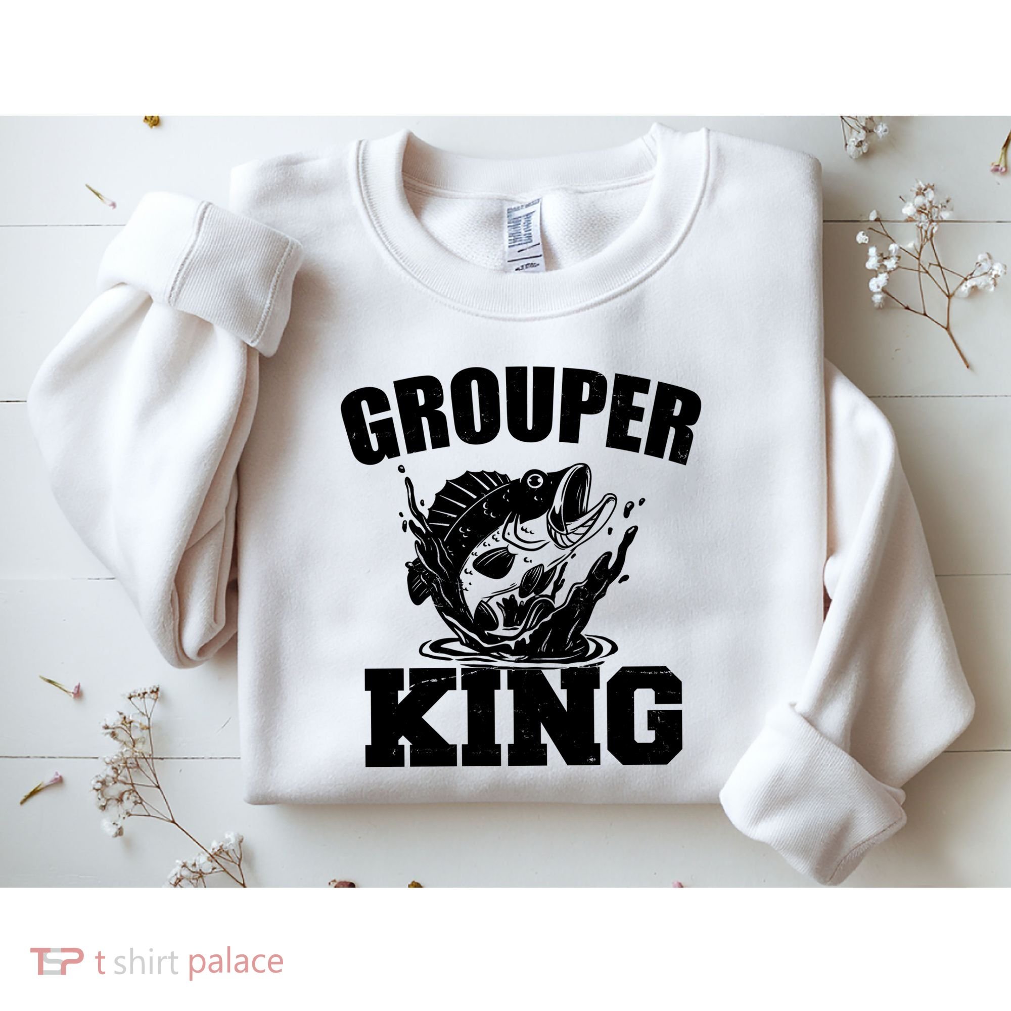 Grouper King Fishing Sweatshirt