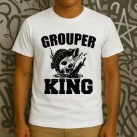 Grouper King Fishing T-Shirt thumb 3