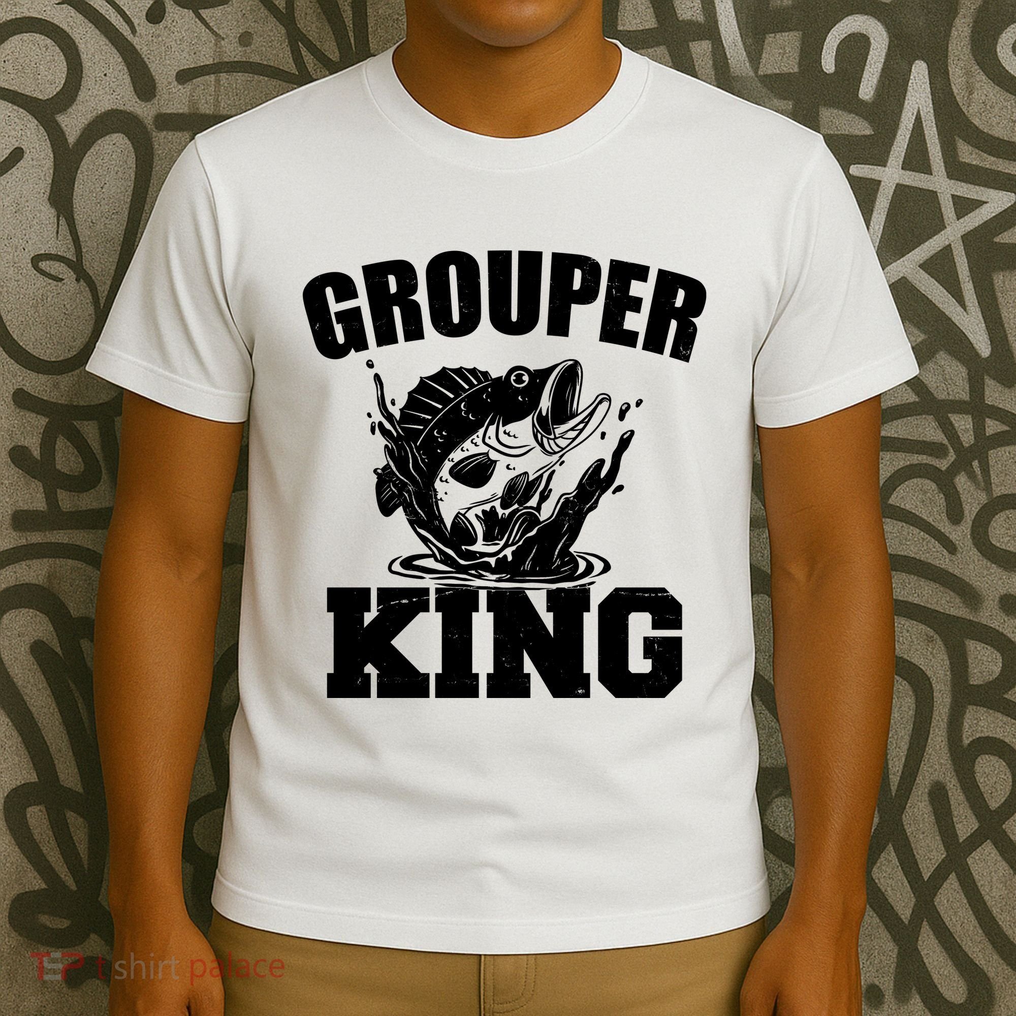 Grouper King Fishing T-Shirt
