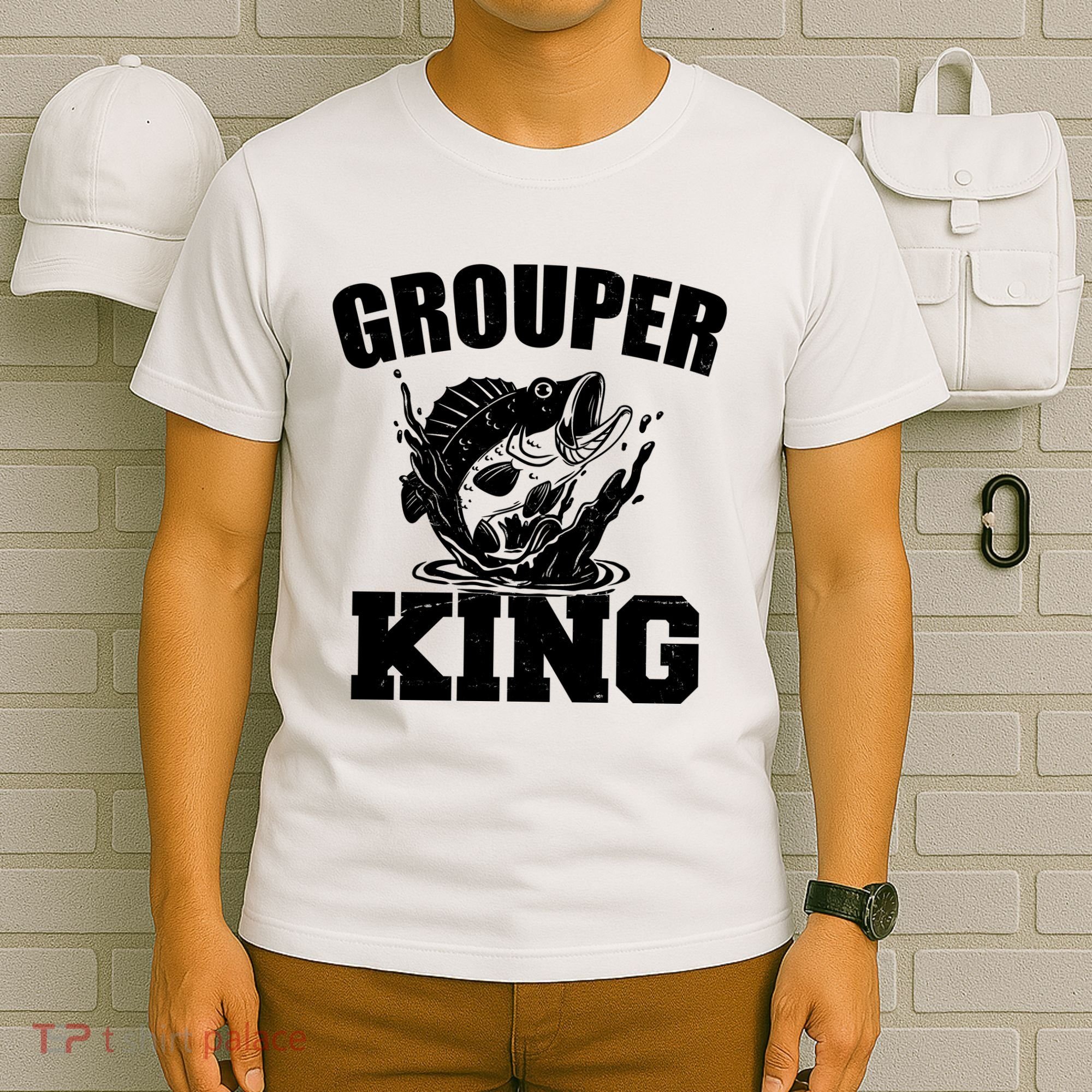 Grouper King Fishing T-Shirt