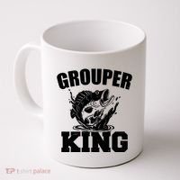 Grouper King Fishing Coffee Mug thumb 0