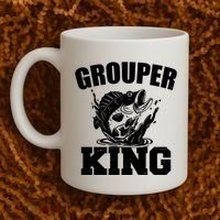 Grouper King Fishing Coffee Mug thumb 2