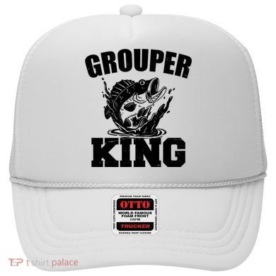 Grouper King Fishing Hat