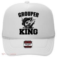 Grouper King Fishing Hat thumb 0