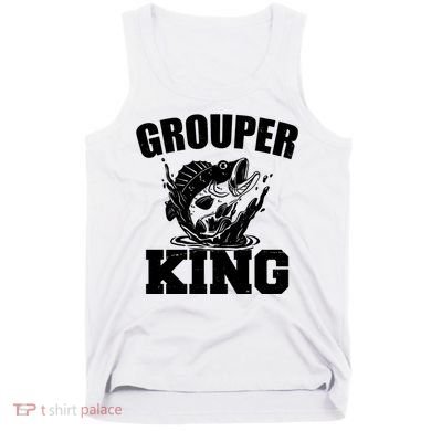 Grouper King Fishing Tank Top