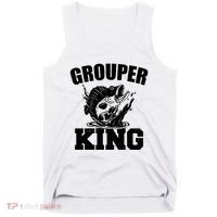 Grouper King Fishing Tank Top thumb 0