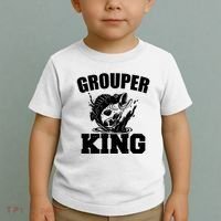 Grouper King Fishing Toddler T-Shirt thumb 2