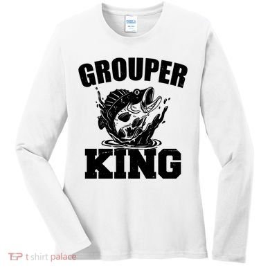 Grouper King Fishing Women's Long Sleeve Shirt