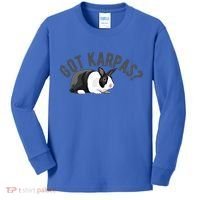 Got Karpas Funny Passover Seder Plate Jewish Humor Meme Gift Kids Long Sleeve Shirt thumb 0