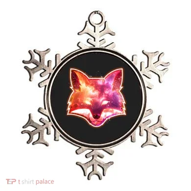 Galaxy Kitsune Fox Ornament