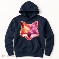 Galaxy Kitsune Fox Hoodie thumb 0
