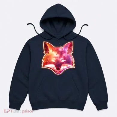 Galaxy Kitsune Fox Hoodie