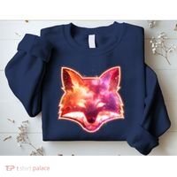 Galaxy Kitsune Fox Sweatshirt thumb 2