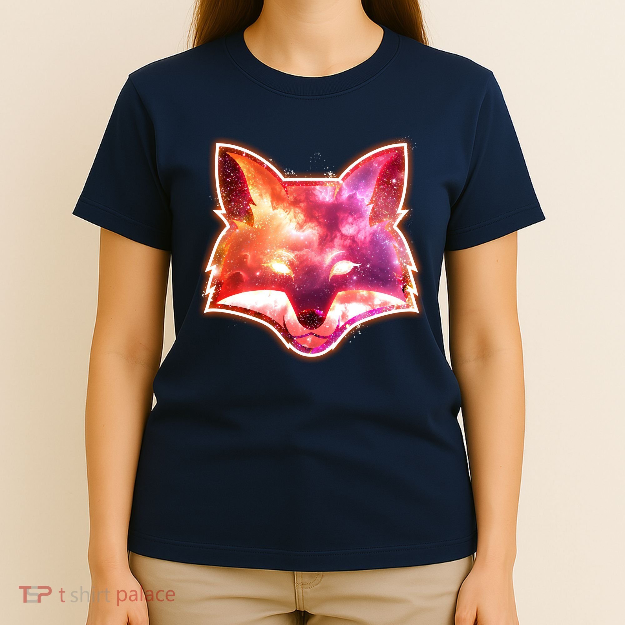 Galaxy Kitsune Fox T-Shirt