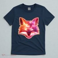 Galaxy Kitsune Fox T-Shirt thumb 5