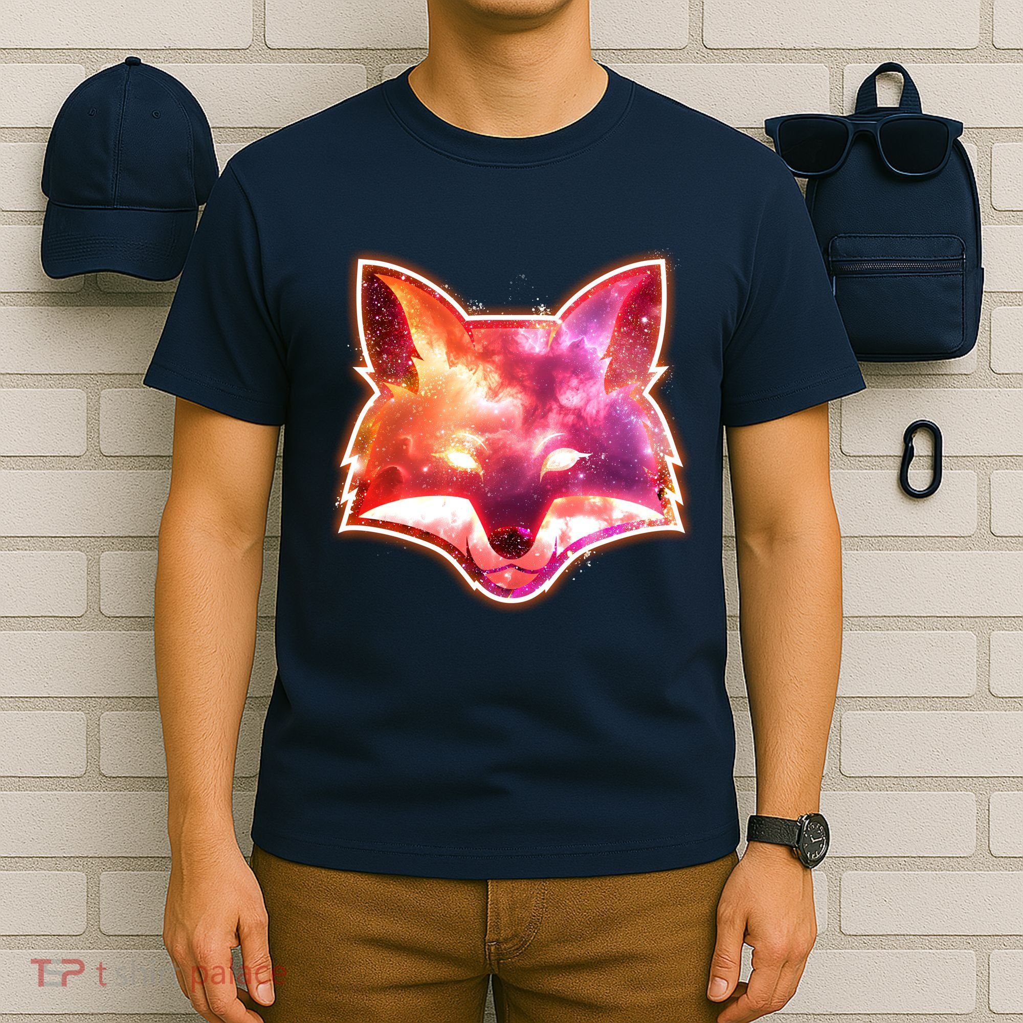Galaxy Kitsune Fox T-Shirt