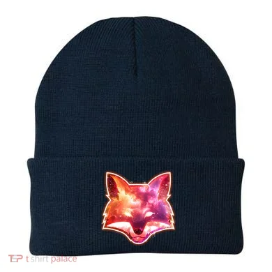 Galaxy Kitsune Fox Beanie