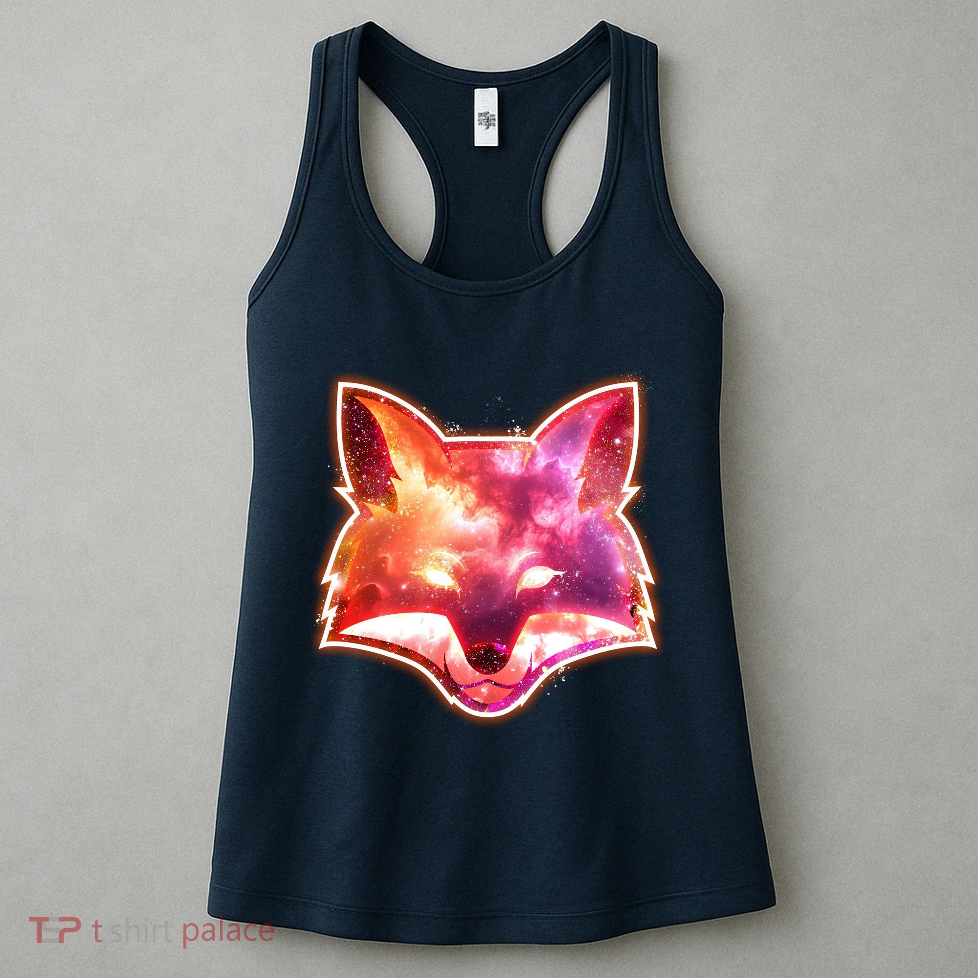Galaxy Kitsune Fox Women's Tank Top