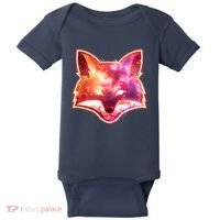Galaxy Kitsune Fox Baby Bodysuit thumb 0