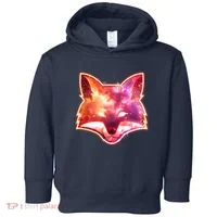 Galaxy Kitsune Fox Toddler Hoodie thumb 0