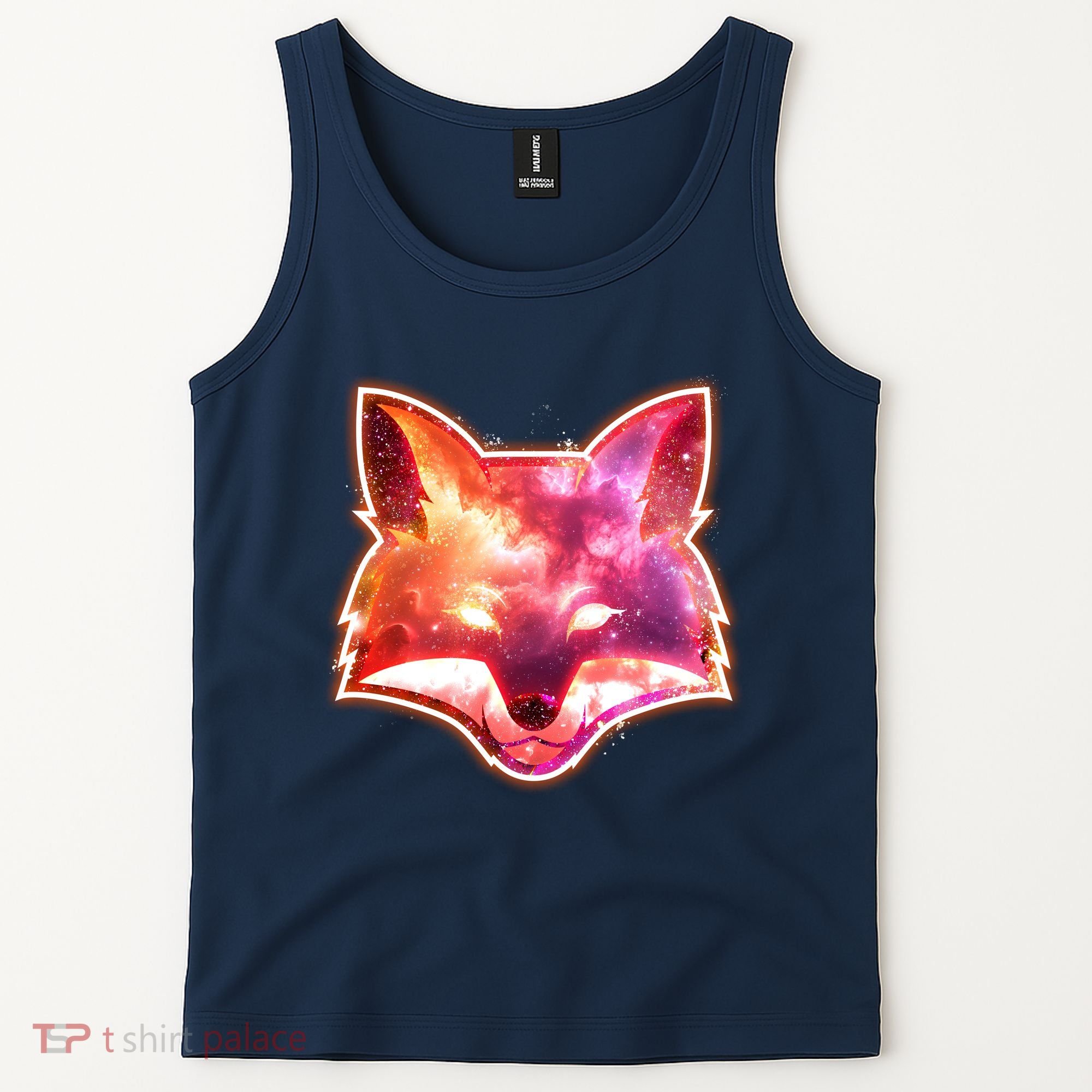 Galaxy Kitsune Fox Tank Top