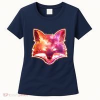 Galaxy Kitsune Fox Women's T-Shirt thumb 0