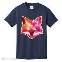 Galaxy Kitsune Fox Kids T-Shirt thumb 0