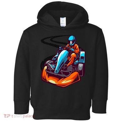Go Karting Go Kart Racing Driver Toddler Hoodie