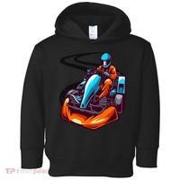 Go Karting Go Kart Racing Driver Toddler Hoodie thumb 0