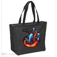 Go Karting Go Kart Racing Driver Tote Bag thumb 2