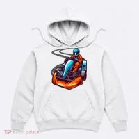 Go Karting Go Kart Racing Driver Hoodie thumb 0