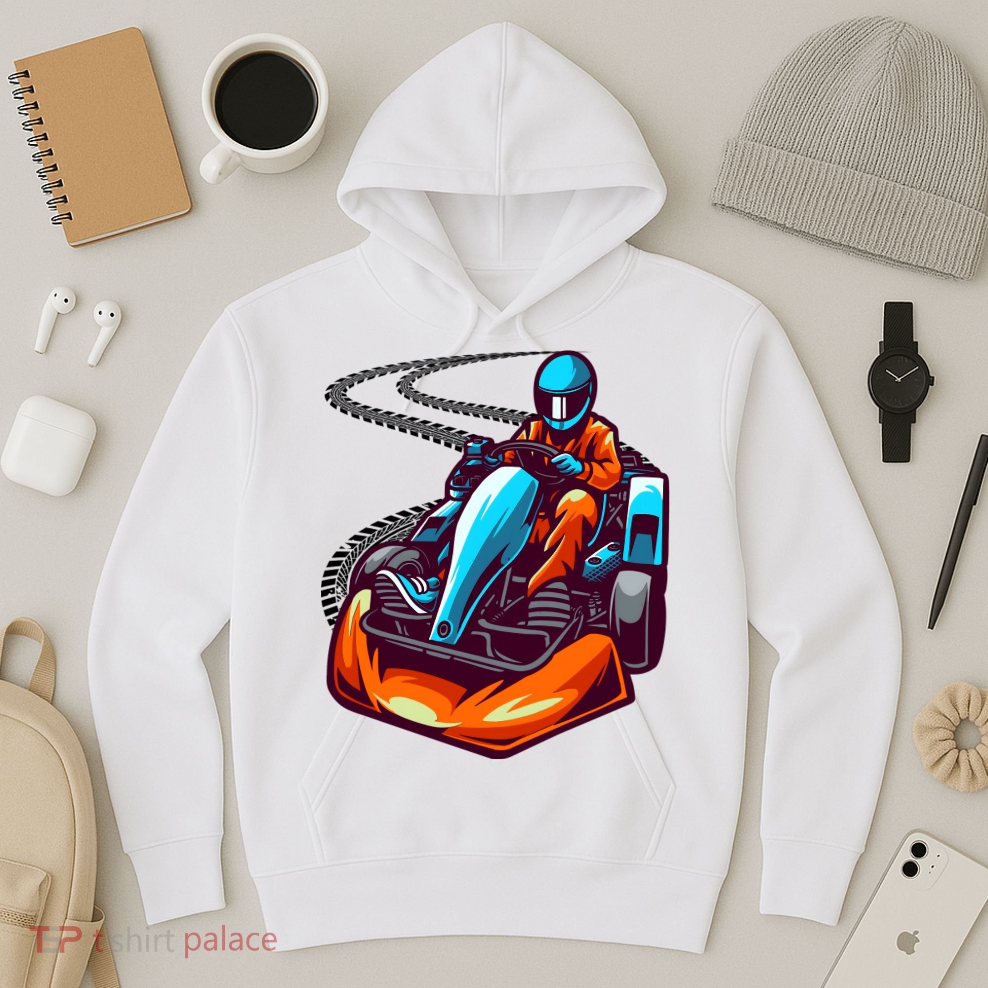 Go Karting Go Kart Racing Driver Hoodie