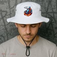 Go Karting Go Kart Racing Driver Bucket Hat thumb 2