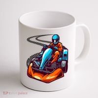 Go Karting Go Kart Racing Driver Coffee Mug thumb 1
