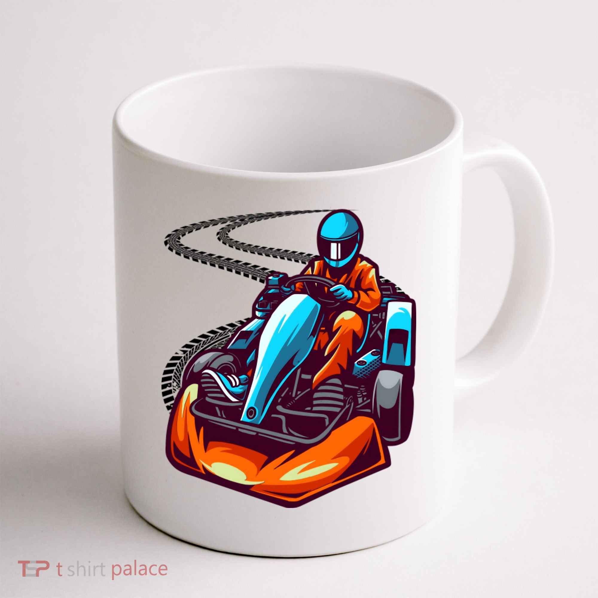 Go Karting Go Kart Racing Driver Coffee Mug