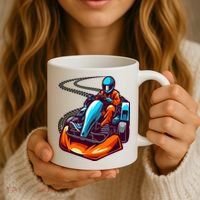 Go Karting Go Kart Racing Driver Coffee Mug thumb 3