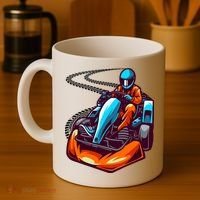 Go Karting Go Kart Racing Driver Coffee Mug thumb 4