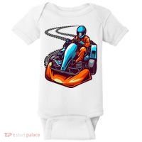 Go Karting Go Kart Racing Driver Baby Bodysuit thumb 0