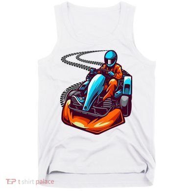Go Karting Go Kart Racing Driver Tank Top