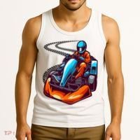 Go Karting Go Kart Racing Driver Tank Top thumb 3
