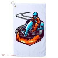 Go Karting Go Kart Racing Driver Golf Towel thumb 0